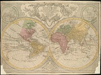             Mappa totius mundi : adornata juxta observationes dnn. academiae regalis scientiarum et nonnullorum aliorum secundum annotationes recentissimas          