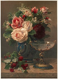             Still life with roses          