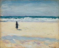 Young Girl on the Beach