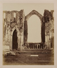 Nave of Fountains Abbey. Chapel of Nine Altars