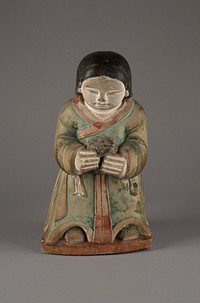 Standing Figure of an Altar Attendant (dongja)