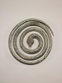 Ornament in the Form of a Coiled Snake