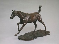 Edgar Degas's Galloping Horse