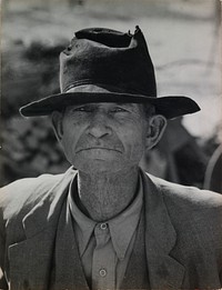 Dorothea Lange's Ex-Tenant Farmer on Relief Grant, Imperial Valley, California