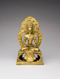 Seated Figure of Amitāyus, Buddha of Infinite Life