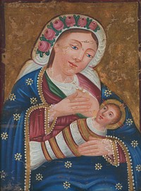 Madonna / maria lactans, Wincenty Chrząstkiewicz