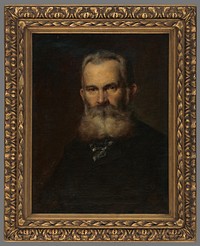 Portrait of the painter teodoro boemm, Eduard Ballo