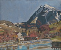 View of dolný kubín by Arnold Peter Weisz Kubínčan