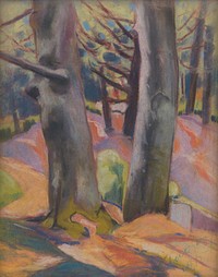 A study of trees by Zolo Palugyay