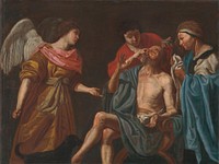 Healing of blind tobias, Matthias Stomer