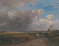 Danubian landscape, Rudolph Lang