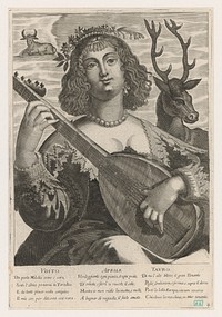 Allegory of the month of april