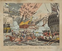 Destruction of the egyptian-turkish fleet at navarina, German Graphic Designer