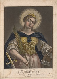 Saint catherine, Antonio Tessaro