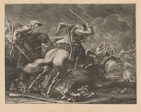 Battle scene