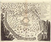 Siege of new castles by the turks in september 1663