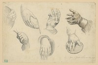 Studies of hands