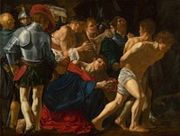 Christ carrying the cross, Cecco Del Caravaggio