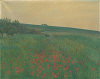 Red poppies by František Kaván