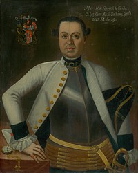 Portrait of marcus horváth-stančič;, Ján Gottlieb Kramer