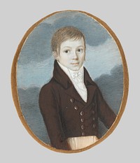 Portrait of baltazar szirmay as a child