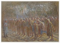 Prisoners of war by László Mednyánszky