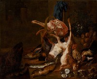 Still life with dead game