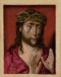 Christ with the crown of thorns (tortured christ), Albert Bouts