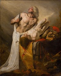 The sacrifice of isaac by Pieter De Grebber