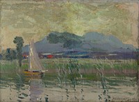 Motif from chiemsee by Ferdinand Katona