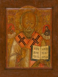 Saint nikolaos the wonderworker, Russian Icon Painter