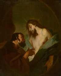Christ and unbelieving thomas, Franz Anton Maulbertsch