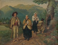 On the road (linen makers), Peter Michal Bohuň