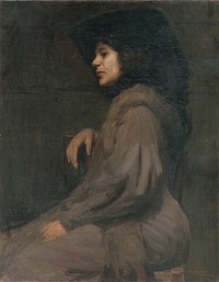 Study of a model by Elemír Halász-Hradil