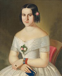 Portrait of kornélia spanyik-bainterová, Peter Michal Bohuň