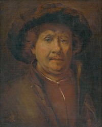 Self-portrait, Rembrandt Van Rijn