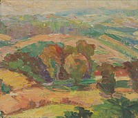 Landscape, Bohumil Hanák