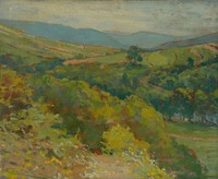 The hornád valley by řahanovce by Lajos Csordák