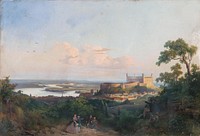 The view of bratislava by Rudolf Swoboda