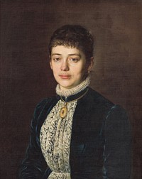 Portrait of mrs., Kornel Bohuň