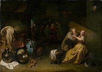 At the inn, David Ryckaert III