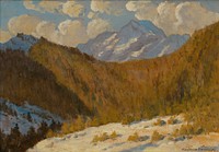 Early spring in the tatras by Ferdinand Katona