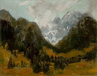 Tatra motif by Ferdinand Katona