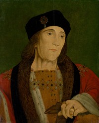 Portrait of henry vii., Hans Holbein the Younger