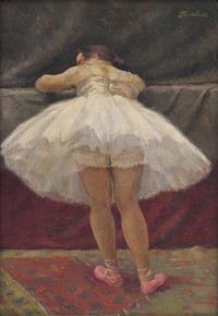 Resting ballet dancer, Ladislav Treskoň
