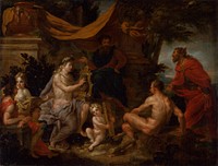 The music competition of pan and apollo (the music competition of apollo and silenus), Godfried Maes