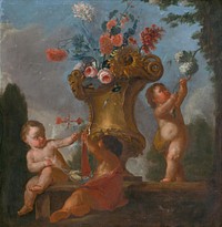 Angels with a vase i.
