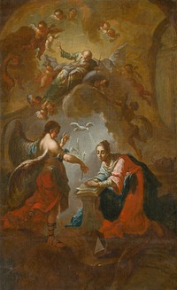 Annunciation, Johann Ignaz Cimbal