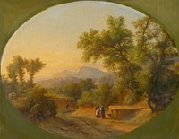 Italian landscape, Karol Marko the Younger