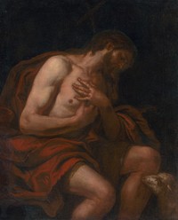Saint john the baptist, Johann Carl Loth